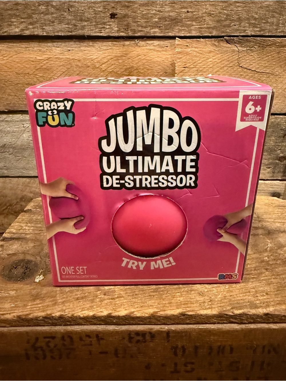 Jumbo Ultimate De-Stressor - Pink